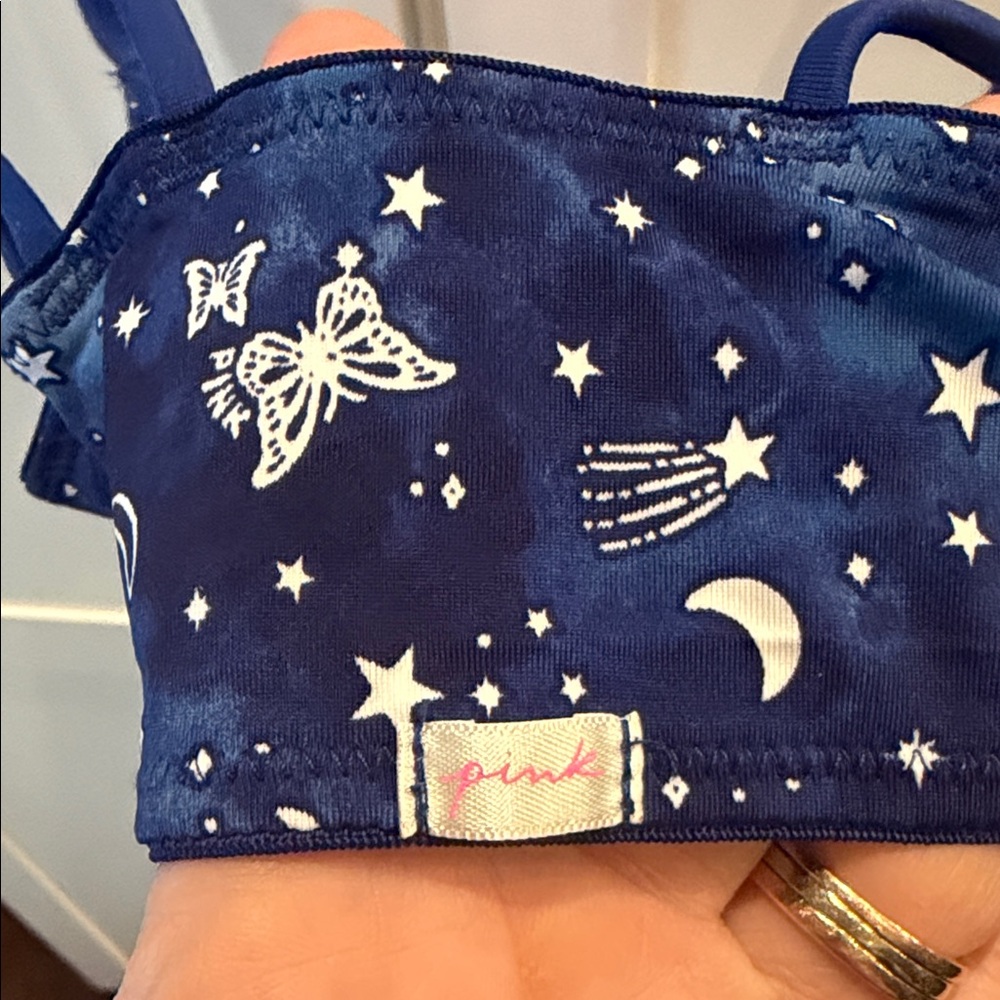 PINK Victoria's Secret Blue Celestial Bra - Picture 5 of 5